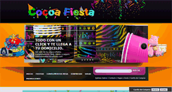 Desktop Screenshot of cocoafiesta.com